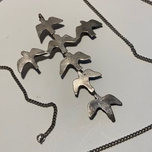 Silver cross Indian made by Darold Tate